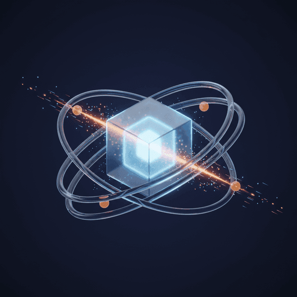 Abstract Hydrogen framework core illustration