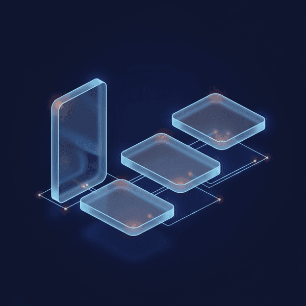 Abstract Shopify APIs illustration