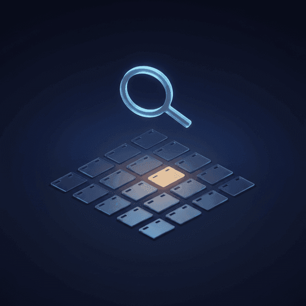 Abstract CMS content blocks illustration